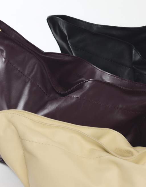 ARRANGE Pillow bag in black cherry, 5 of 6