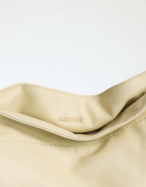 ARRANGE Pillow leather bag in buttermilk, 3 of 5