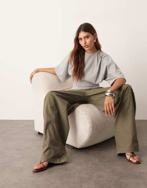 ARRANGE pleat detail top in gray - view 1