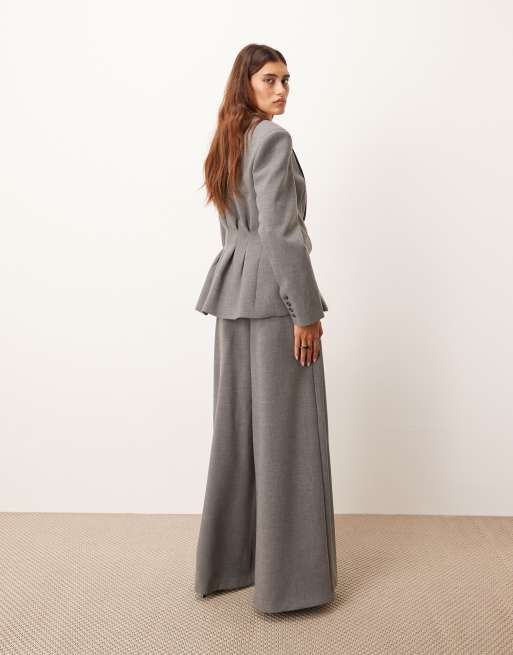 ARRANGE premium tailored pants in gray - part of a set