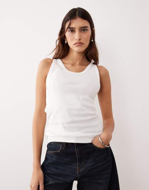 ARRANGE premium tank top in white - view 1