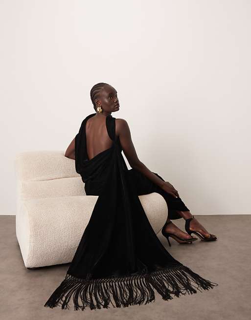 dress with neck scarf Mimi Sheath Taffeta Silk Midi Unlined without stretch FIT Shop 5 Old Hollywood-Inspired Scarf