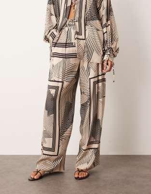 Arrange Soft Pants In Multi