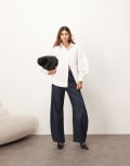 [ARRANGE] ARRANGE Sydney denim barrel leg jeans in indigo-Blue 14 Indigo