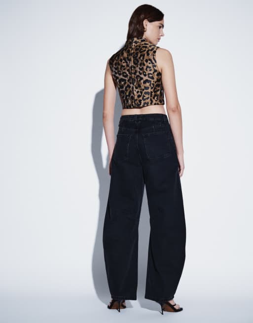 ARRANGE - Sydney - Jeans color nero slavato con gamba cilindrica, 3 di 5