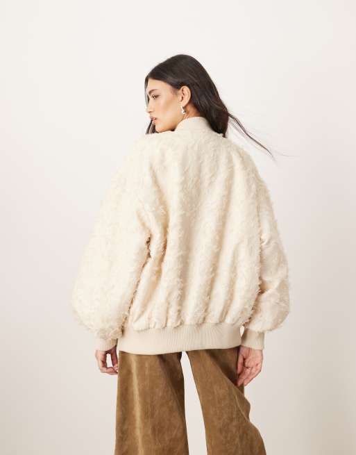 ＵＮＢＩＮＤ oversized jscket cream値下げしました UNBIND oversized jscket cream値下げしました