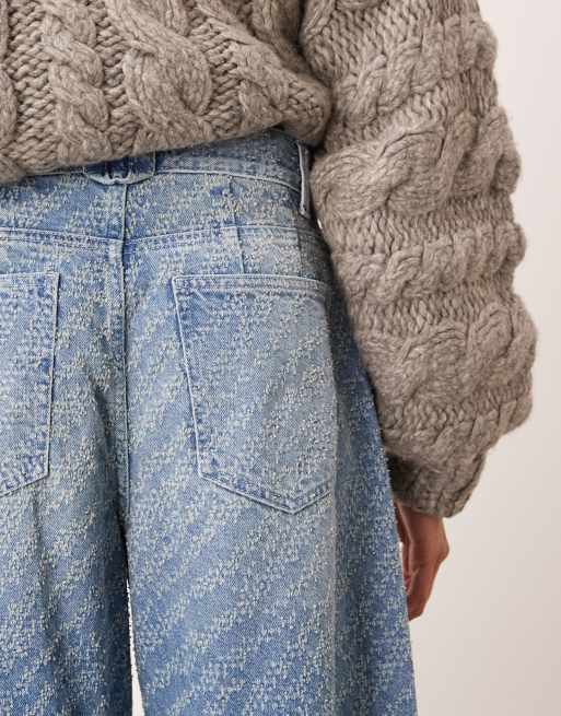 ARRANGE Tova barrel-jeans i mellemvask blå, 4 af 5