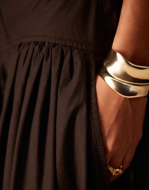 ARRANGE waist seam detailing balloon cuffed pants in dark chocolate, 3 of 5