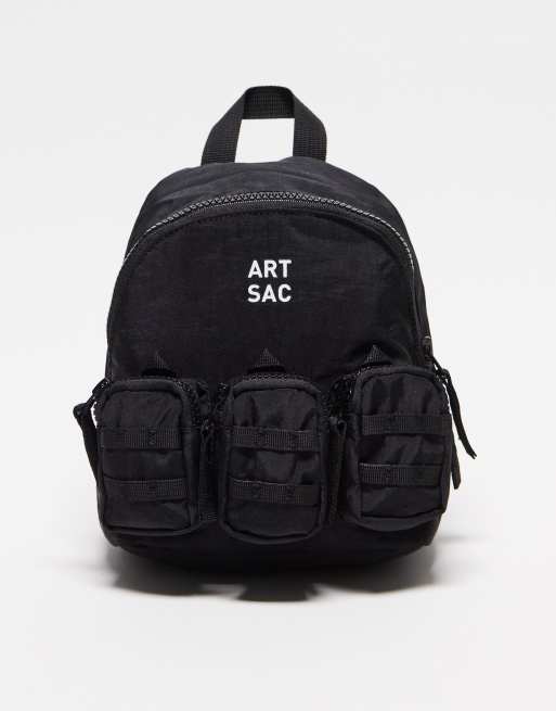 ARTSAC triple pocket mini in black | ASOS