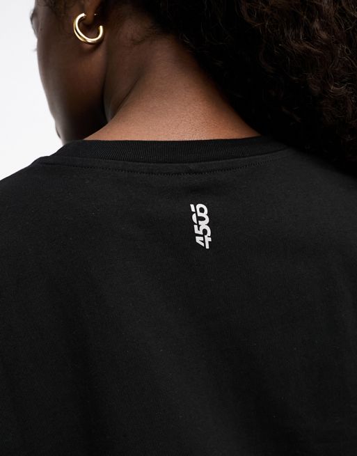 ASOS 4505 Icon seamless rib performance t-shirt in black