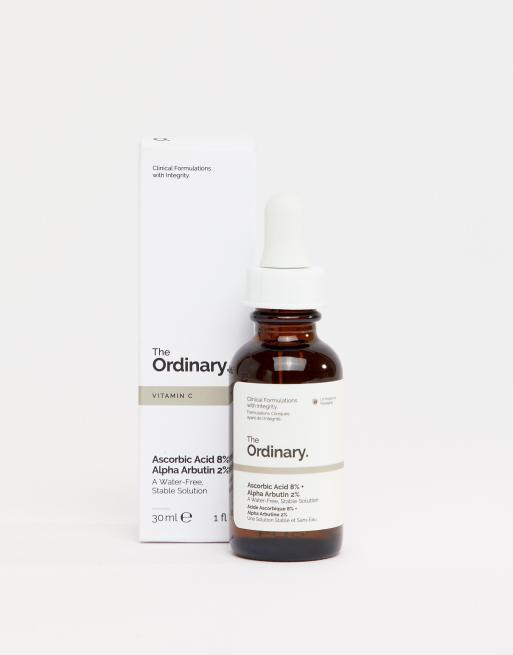 Ascorbic acid 8 % + alpha arbutin 2 % fra The Ordinary