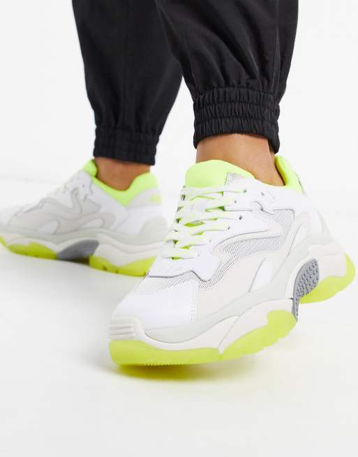 Sneakers hot sale gialle fluo