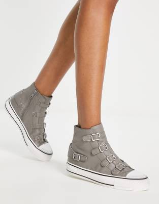 ash perkish grey trainers