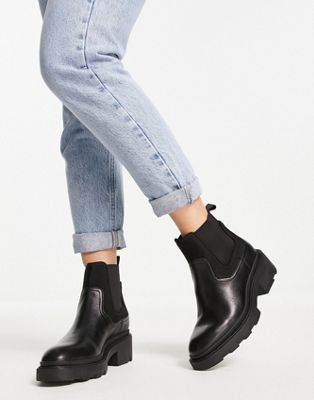 Ash chelsea boot in black