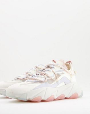 Ash Extra chunky panelled trainers in pastel multi - ASOS Price Checker