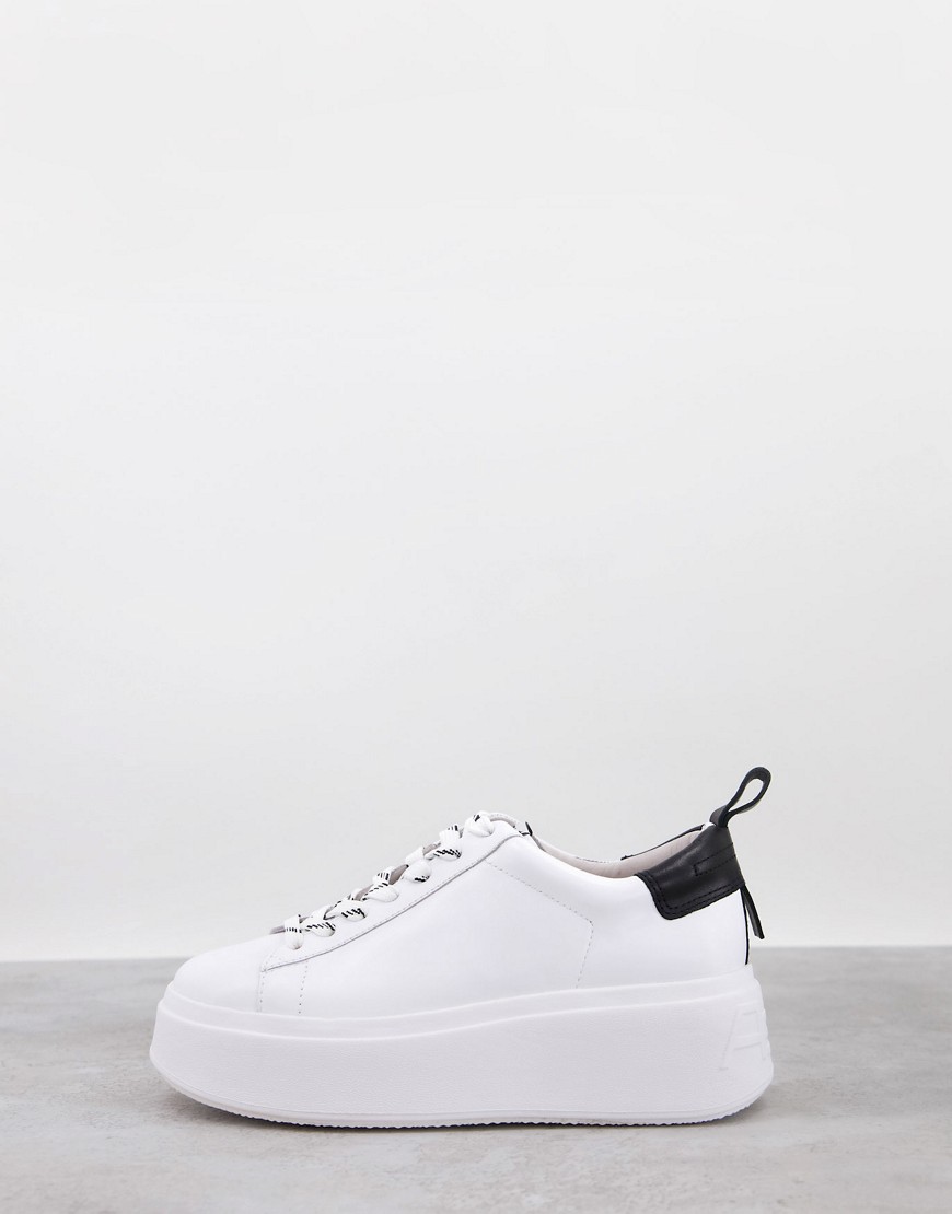 ASH flatform trainers in white