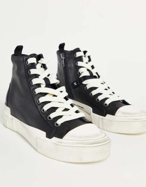 Ash Ghibly – Svarta sneakers med högt skaft