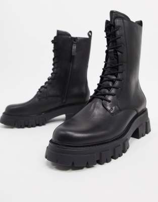 ash lace up combat boots