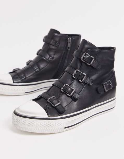 ash high top trainers womens