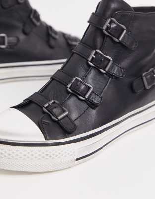 ash virgin black trainers