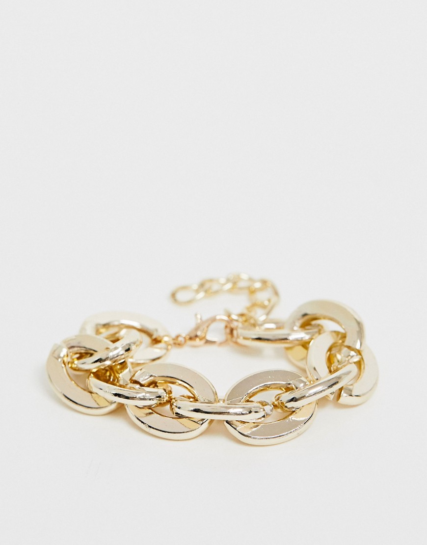 Ashiana chunky gold chain bracelet
