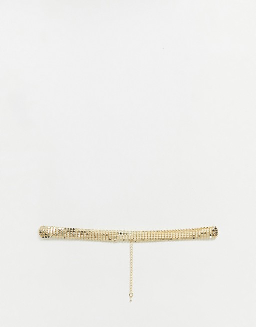 Ashiana chunky statement collar necklace