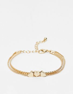 Ashiana gold bracelet with gold charms