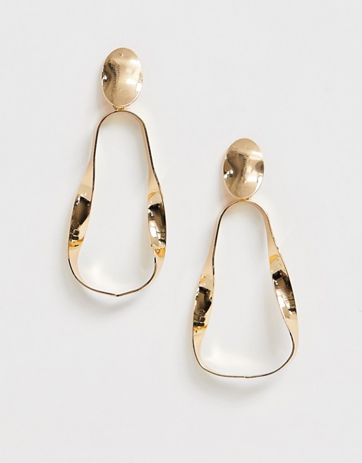 Ashiana gold drop earrings