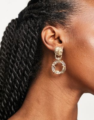 Ashiana Gold drop earrings