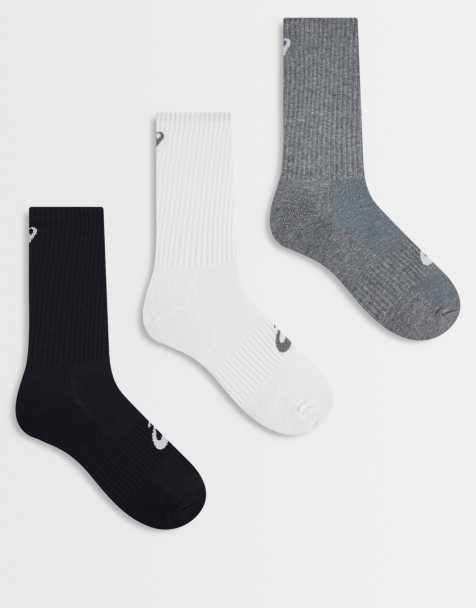 Asics 3 Pack Crew Sock in Multi - view 1
