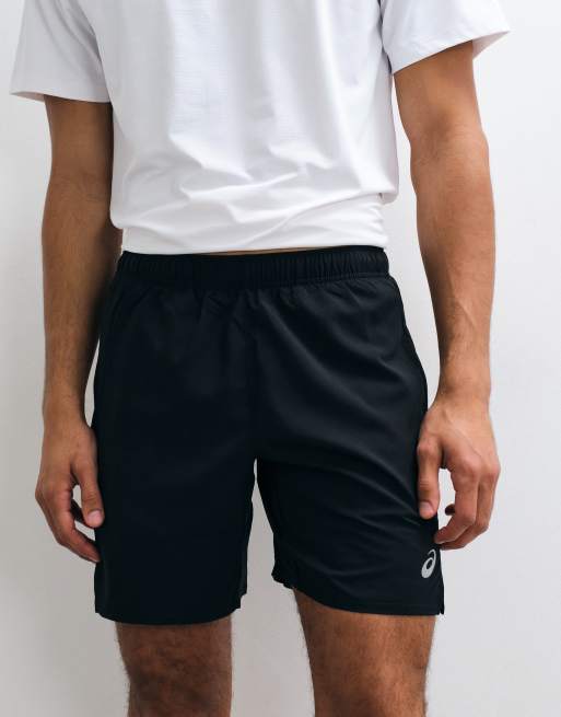 Asics 7inch running shorts in black, 3 of 5