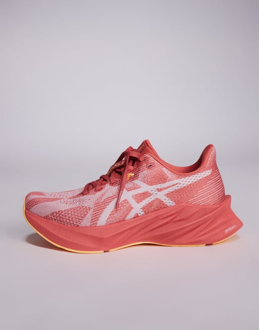 Asics - Dynablast 5 - Hardloopsneakers in donkerroze, 4 van 5