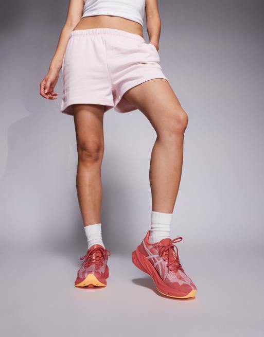Asics Dynablast 5 running trainers in dark pink, 3 of 5