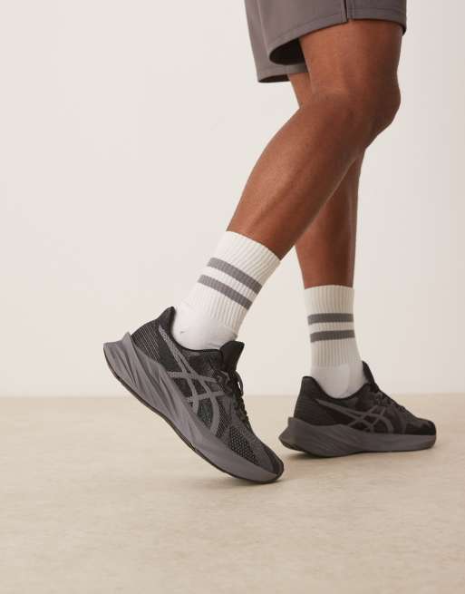 Asics - Dynablast 5 - Sneakers da corsa color grigio carbone e nero