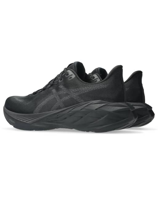 Asics Dynablast 6 baskets de running noires et grises, 3 de 4