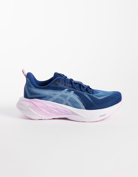 Asics - Dynablast 6 - Sneakers da corsa blu scuro e lilla - view 1
