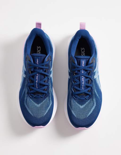 Asics - Dynablast 6 - Sneakers da corsa blu scuro e lilla, 3 di 5