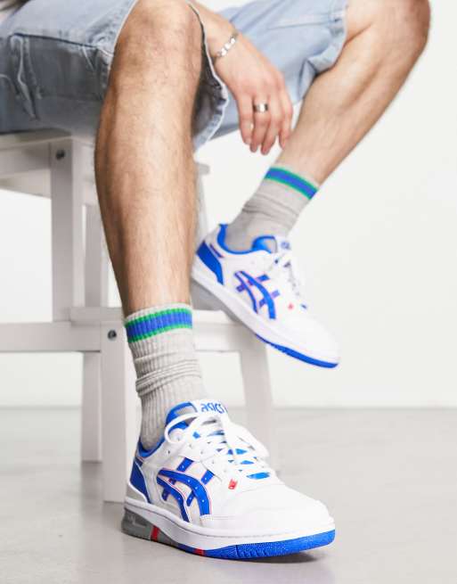 Asics clearance blue trainers