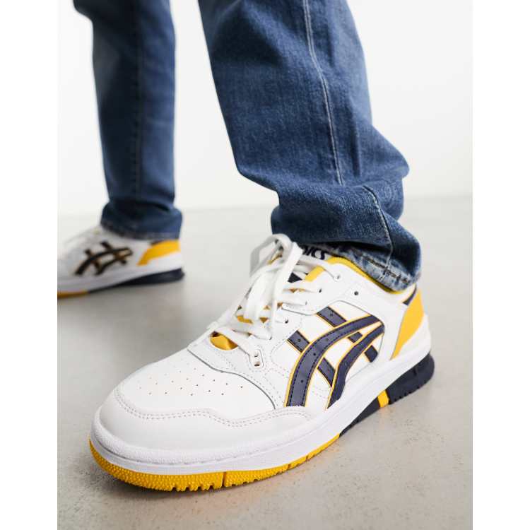 Asics shoes store with jeans