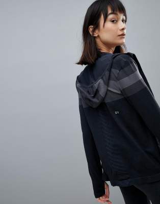 felpa asics nera senza cappuccio