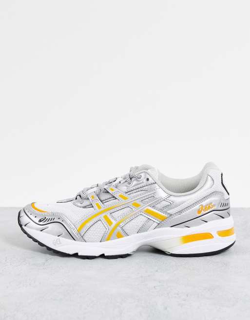 Asics Gel 1090 Baskets Blanc et orange