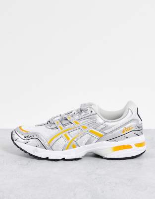 Asics store blanche orange