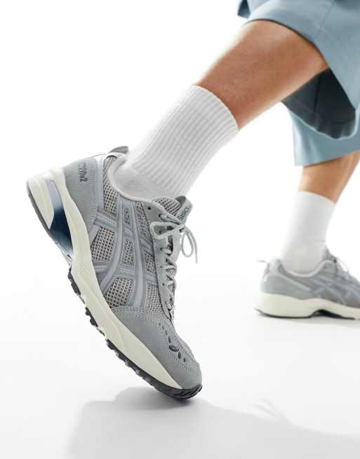 Asics Gel-1090v2 trainers in mid grey | ASOS