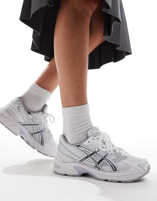 Asics - Gel-1130 - Baskets - Blanc/argenté/lilas, 5 de 5
