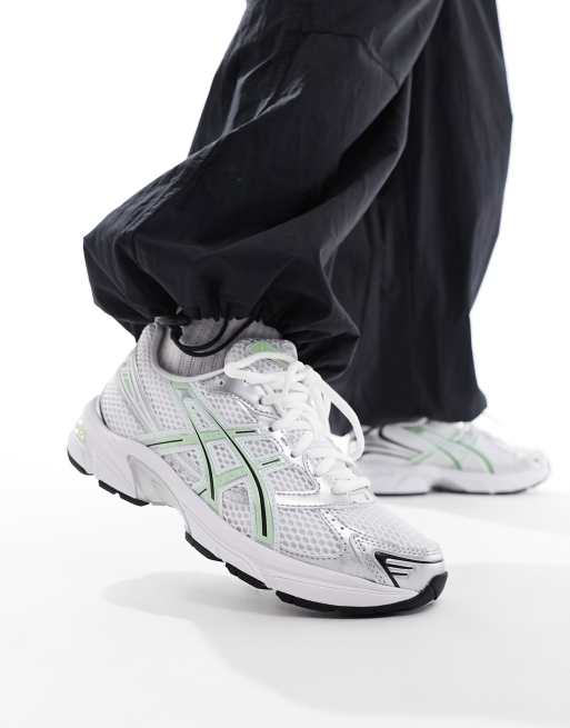basket asics junior blanche