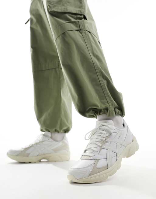 Asics - Gel-1130 - Baskets en daim et cuir de première qualité - Blanc et crème, 5 de 5