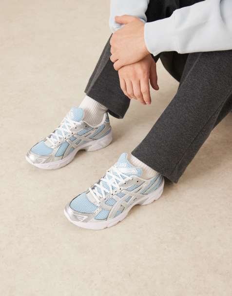 Asics – Gel-1130 – Buty sportowe w kolorze spranego denimu i czystego srebra - view 1