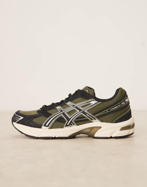 Asics - Gel-1130 - Grønne sneakers med sorte detaljer - view 1