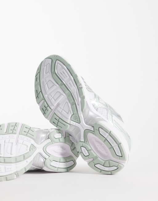 Asics - Gel-1130 - Salviegrønne og sølvfarvede sneakers, 3 af 5