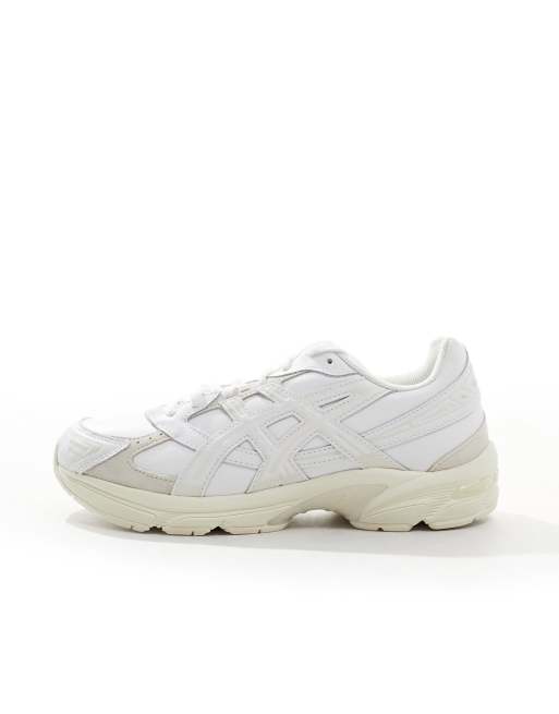 Asics – Gel-1130 – Sneaker aus hochwertigem Wildleder und Leder in Weiß und Creme, 2 von 5